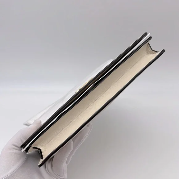 Coach Anna Foldover Clutch Crossbody Bag With Heart Print - Picture 5 of 16